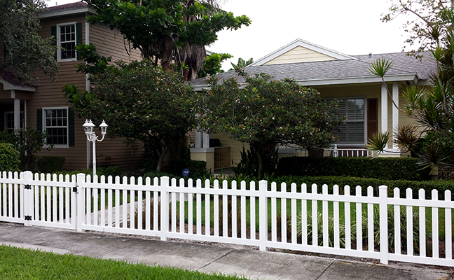 PVC fence south florida