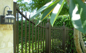 Custom welded fence