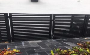 Custom welded fence