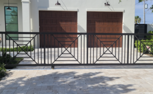Custom welded fence